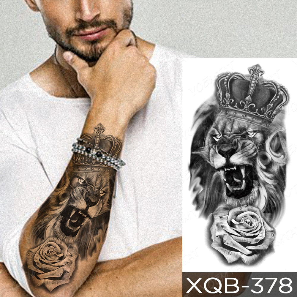 Lion Tattoo Meaning – Lion Tattoo Ideas for Men and Women with Photos | Lion  tattoo sleeves, Lion tattoo meaning, Lion head tattoos