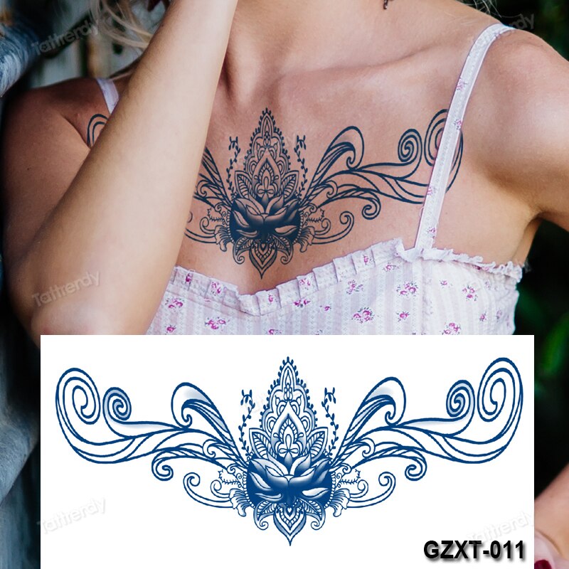 Back Tattoos Temporary Womens Fake Tattoo Angel Wing Phoenix Bird for Women Men on Body Art Waterproof Sticker Tatoo Juice Ink